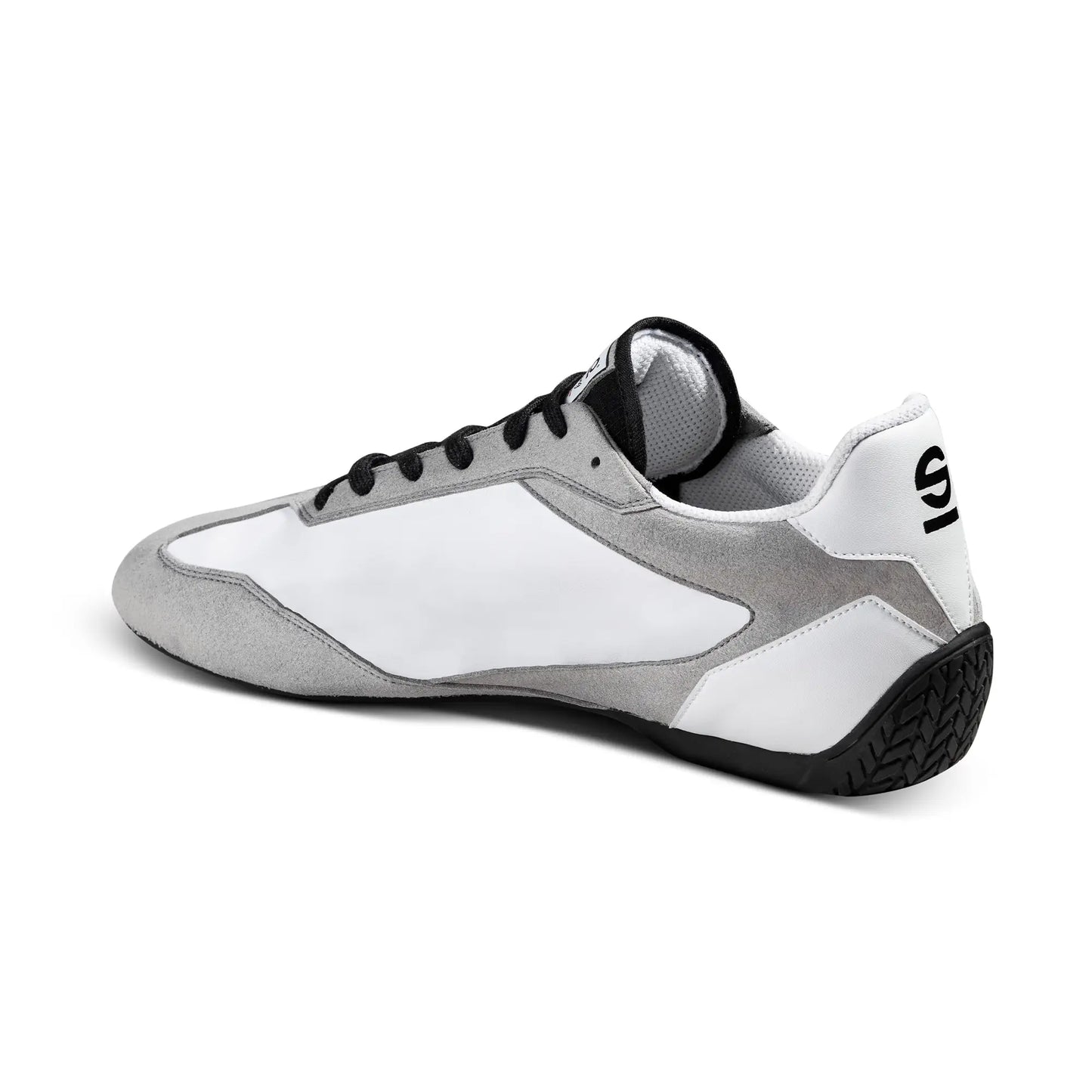 Sparco S-DRIVE Wit – Lage Racing Sneaker met Ademende Zool en Sportieve Look