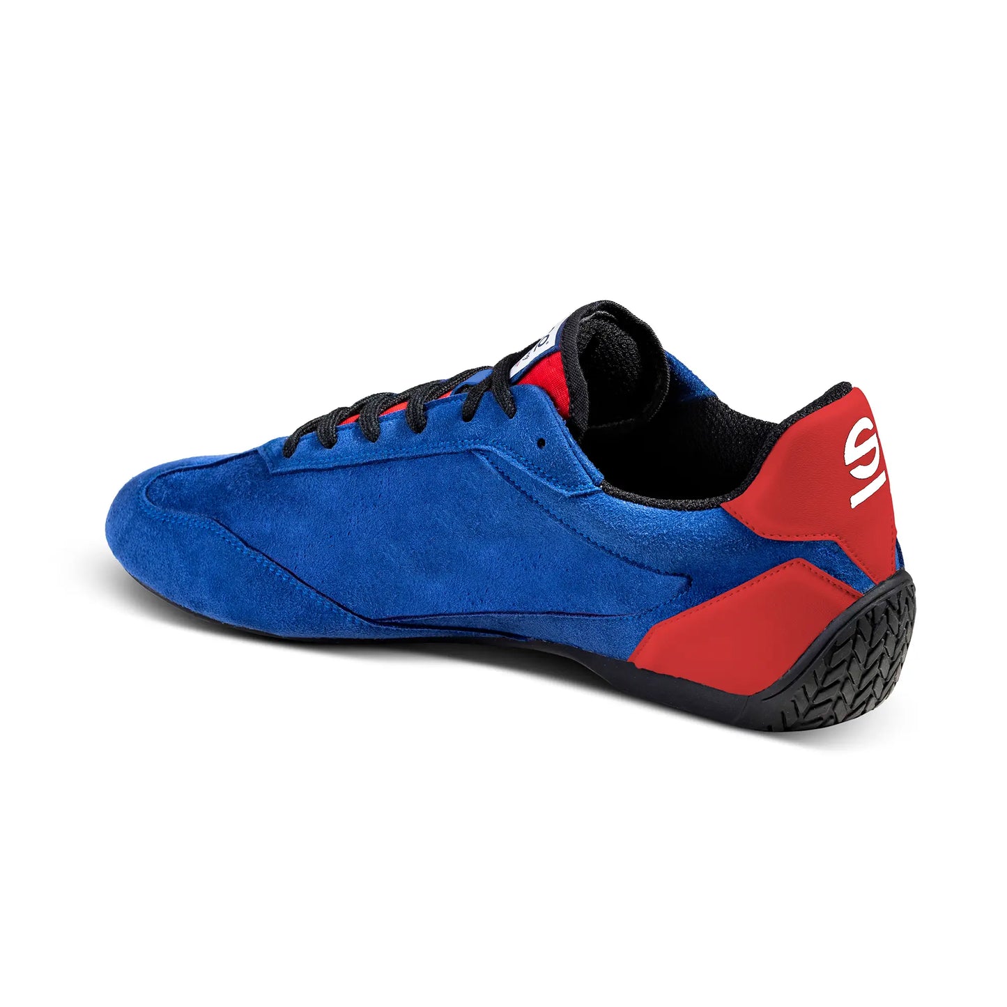 Sparco S-DRIVE Blauw – Lage Racing Sneaker met Ademende Zool en Sportieve Look