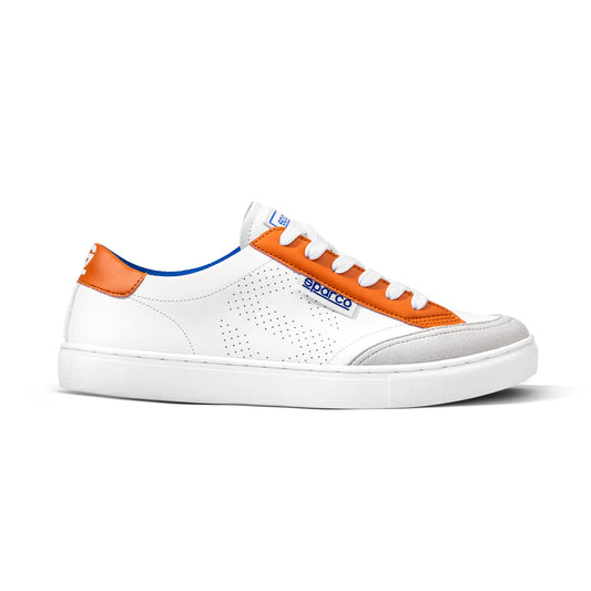 Sparco S-TIME Oranje – Stijlvolle Smart Casual Sneaker met Comfortzool