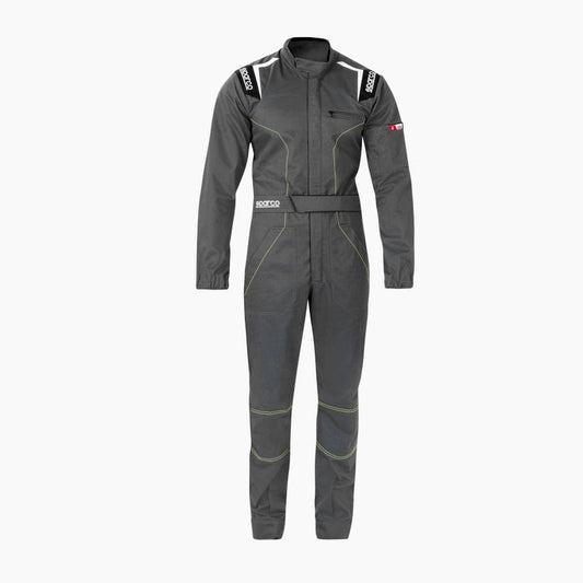Sparco MS-4 – Grijs - Monteursoverall van polyester/katoen, niet-gehomologeerd, met verstelbare pasvorm