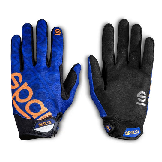 Sparco - Gloves MECA 3 - 002093 - Gloves - Blue/Orange