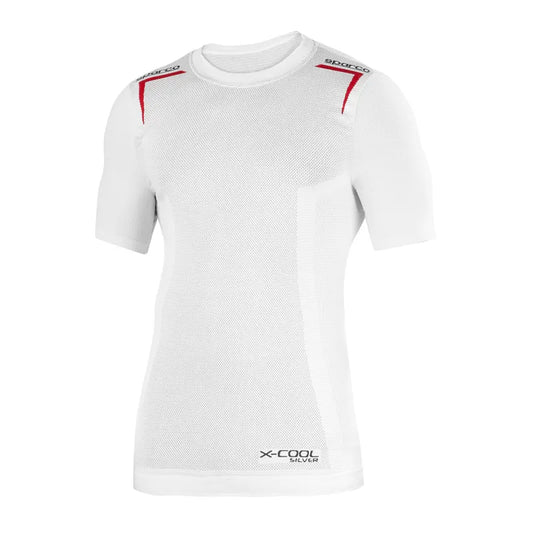 Sparco Ondershirt K-Carbon 002203 T-Shirt Karting Zwart/Wit XXS-XL - Zijaanzicht