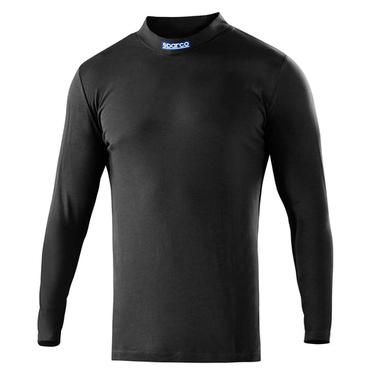 Sparco B-ROOKIE Zwart – Katoenen Onderkleding met Lange Mouwen