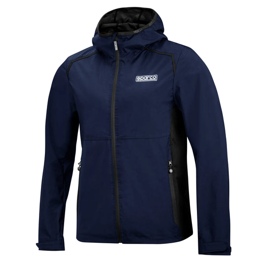 Sparco WINDBREAKER – Wind- en Waterdichte Unisex Jas met Racing Design