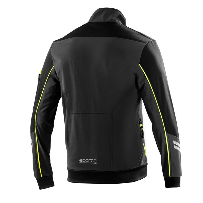 Sparco AUSTIN Tech Light-Shell Werkjas - Grijs-Geel