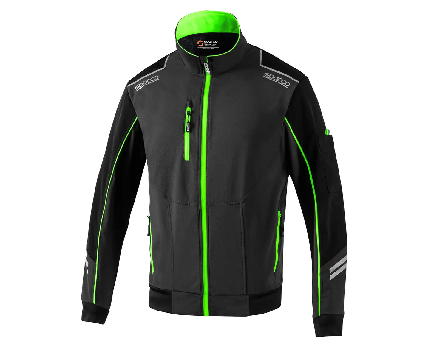 Softshell Jas - AUSTIN - Grijs, Groen