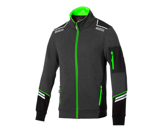 Sparco ALABAMA – Technical Full Zip Sweat Vest with Reflective Details