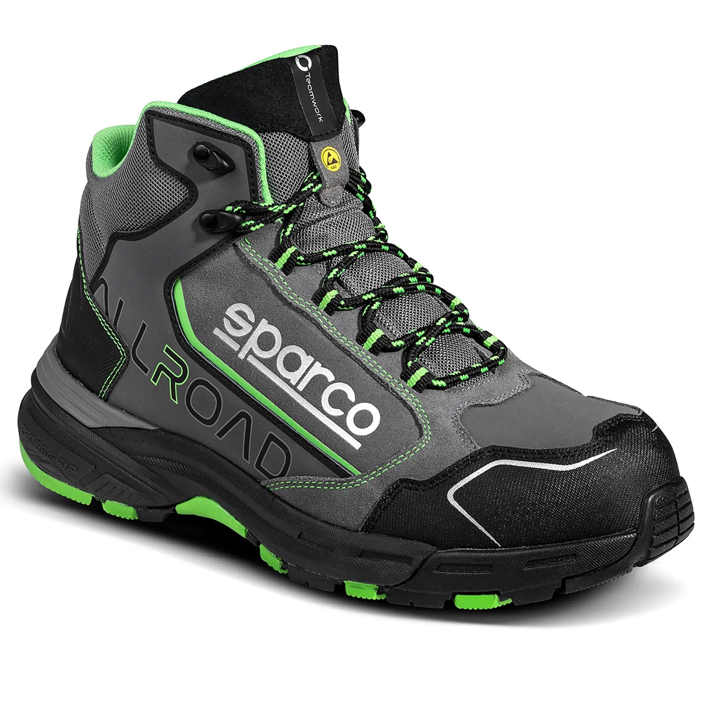 ALLROAD Leap ESD S3S – suede safety shoe with maximum grip for any surface