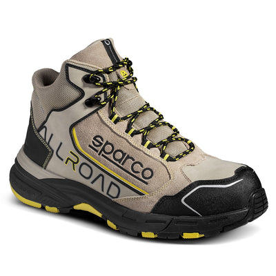 Sparco Allroad-H Stone Werkschoenen S3S ESD - Taupe/Geel
