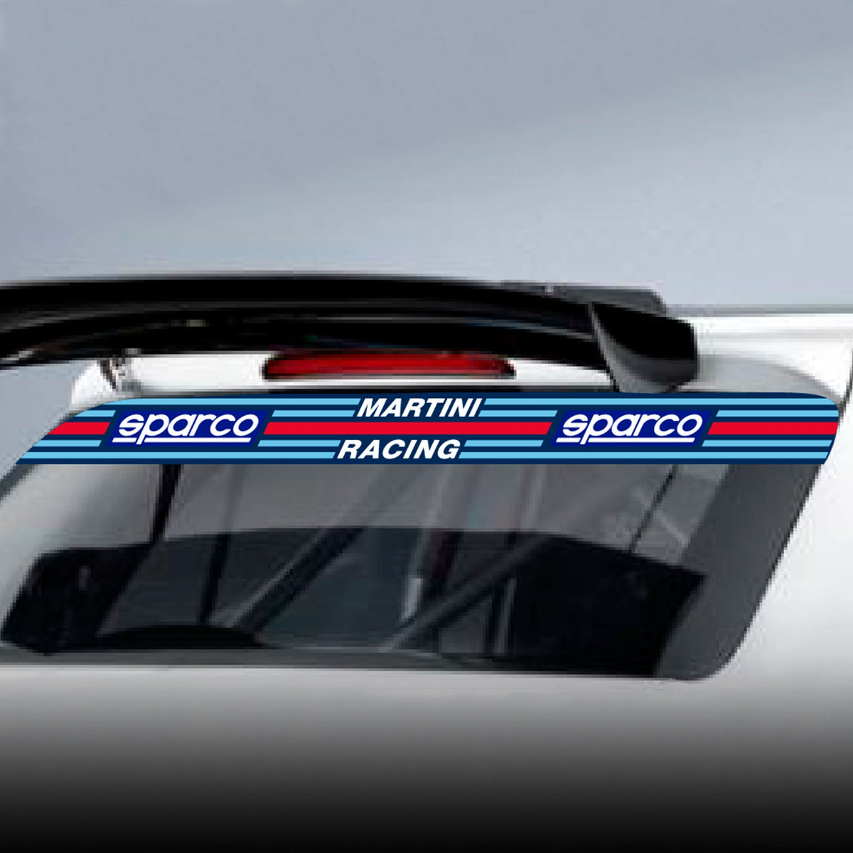 Sparco Zonnescherm Achterruit - Martini Racing