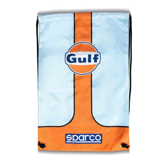 Sparco Gulf Shoe Bag - Light Blue/Orange