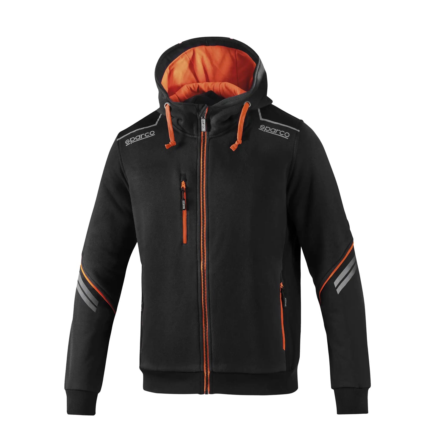 Sparco COLORADO – Technische Hoodie met Full Zip en Reflecterende Details