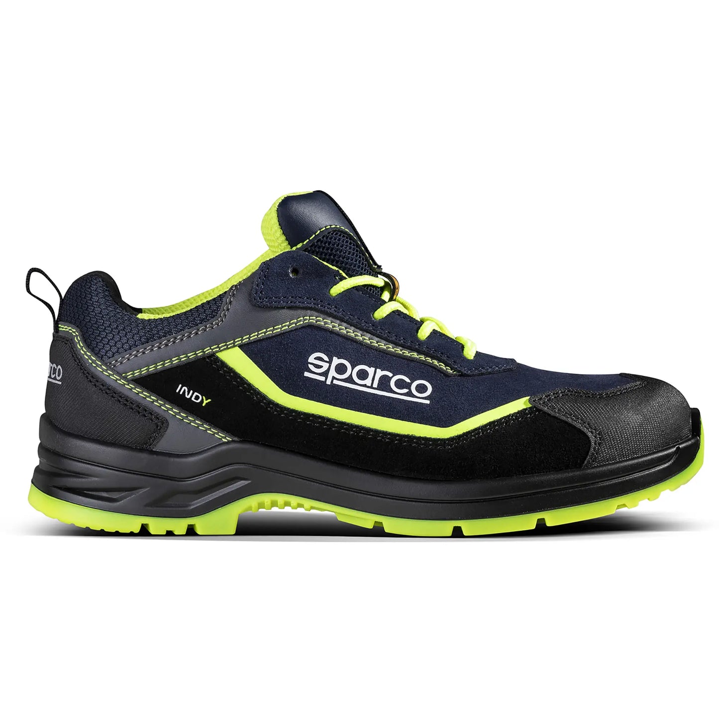 Sparco INDY BALTIMORA – Veiligheidsschoen S3S met FlexGrip+ zool en waterafstotend suède