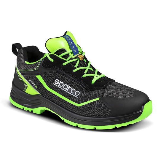 Sparco INDY FORESTER – Lage veiligheidsschoen S3S met gerecycled Full Efficiency-materiaal en FlexGrip+ zool