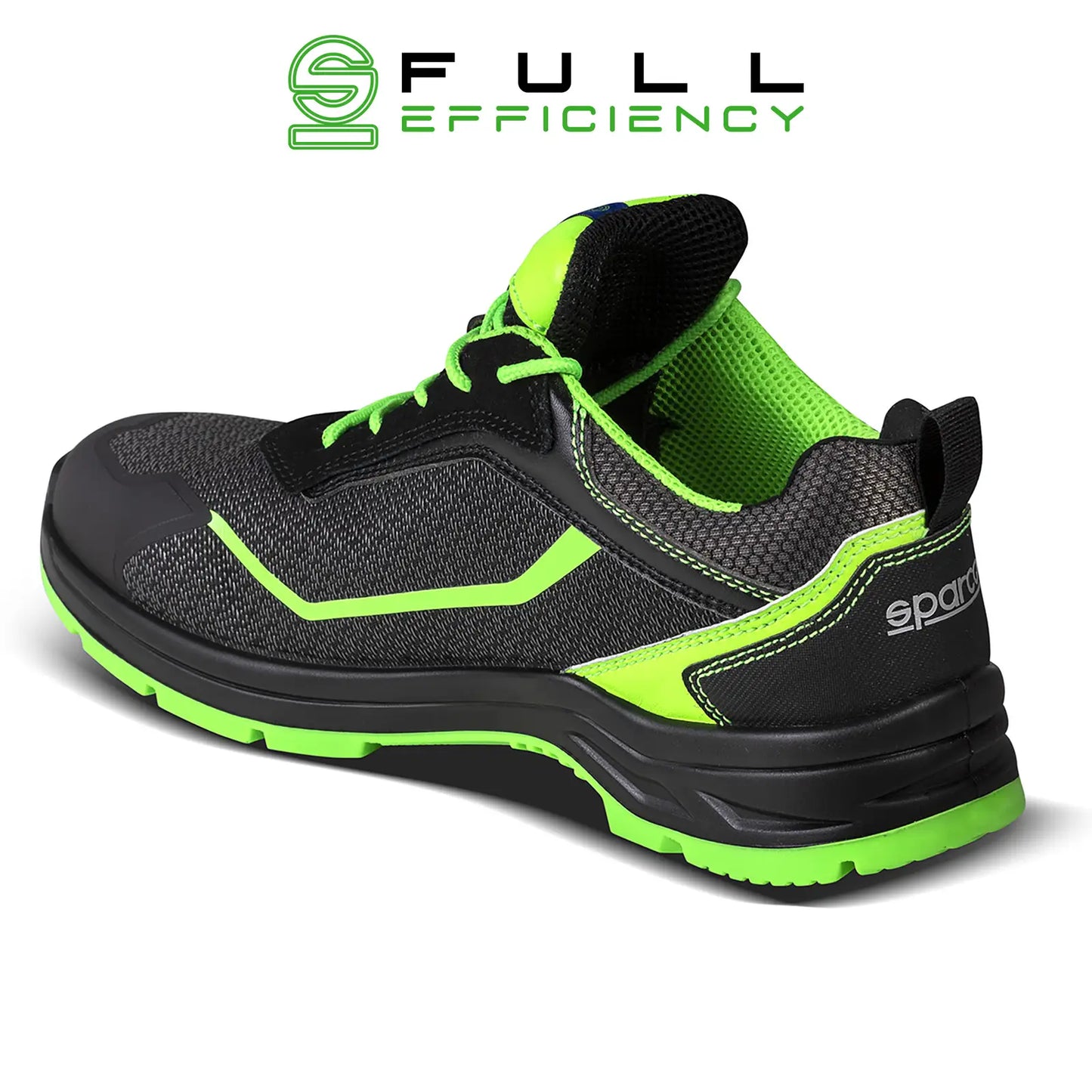 Sparco INDY FORESTER – Lage veiligheidsschoen S3S met gerecycled Full Efficiency-materiaal en FlexGrip+ zool