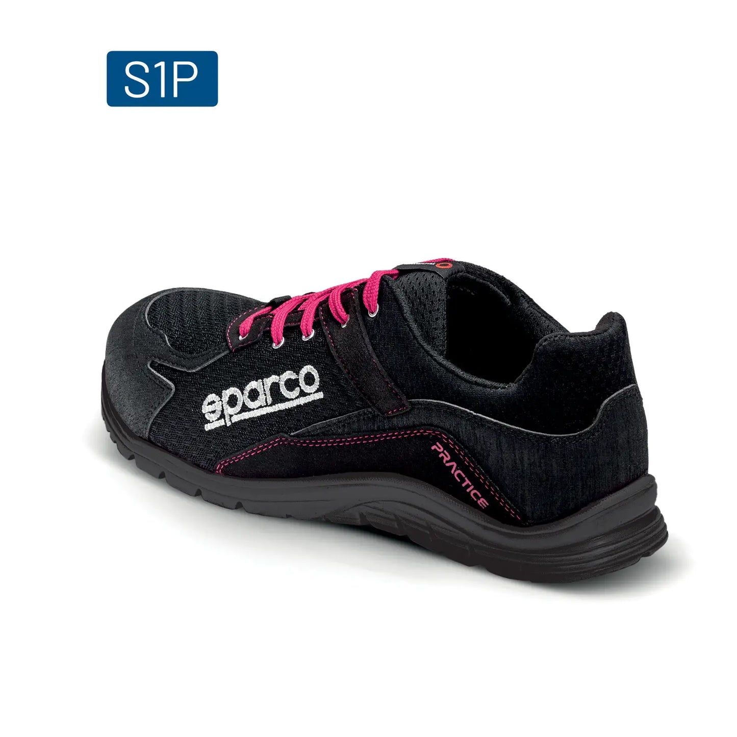 Sparco PRACTICE JODY – Lichtgewicht veiligheidsschoen S1PL met ademend 3D-mesh en sportieve look