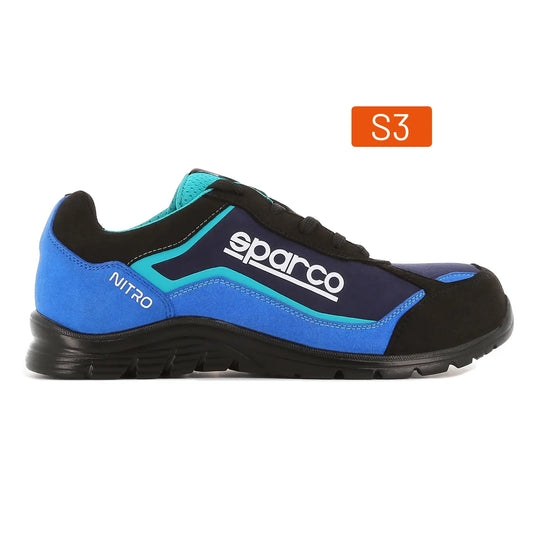 Sparco NITRO PETTER – Veiligheidsschoen S3L met waterafstotend microvezel en sportieve demping