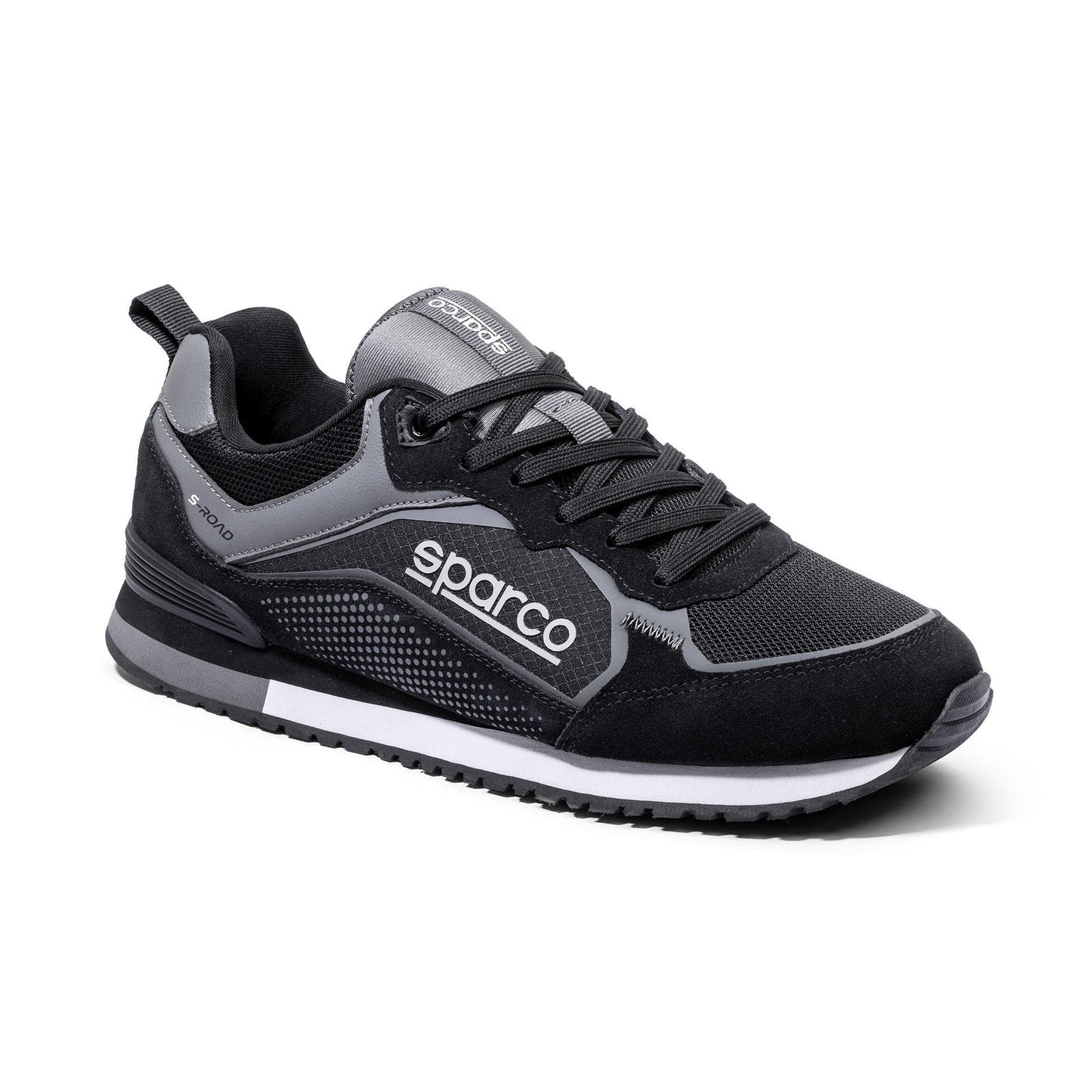 Sparco S-ROAD Zwart – Sportieve Sneakers met Lichtgewicht EVA + Rubber Zool