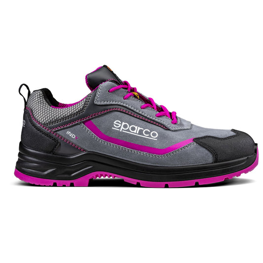 Sparco – Indy Danica S3S SR FO LG – Safety Shoes – Grey/Pink