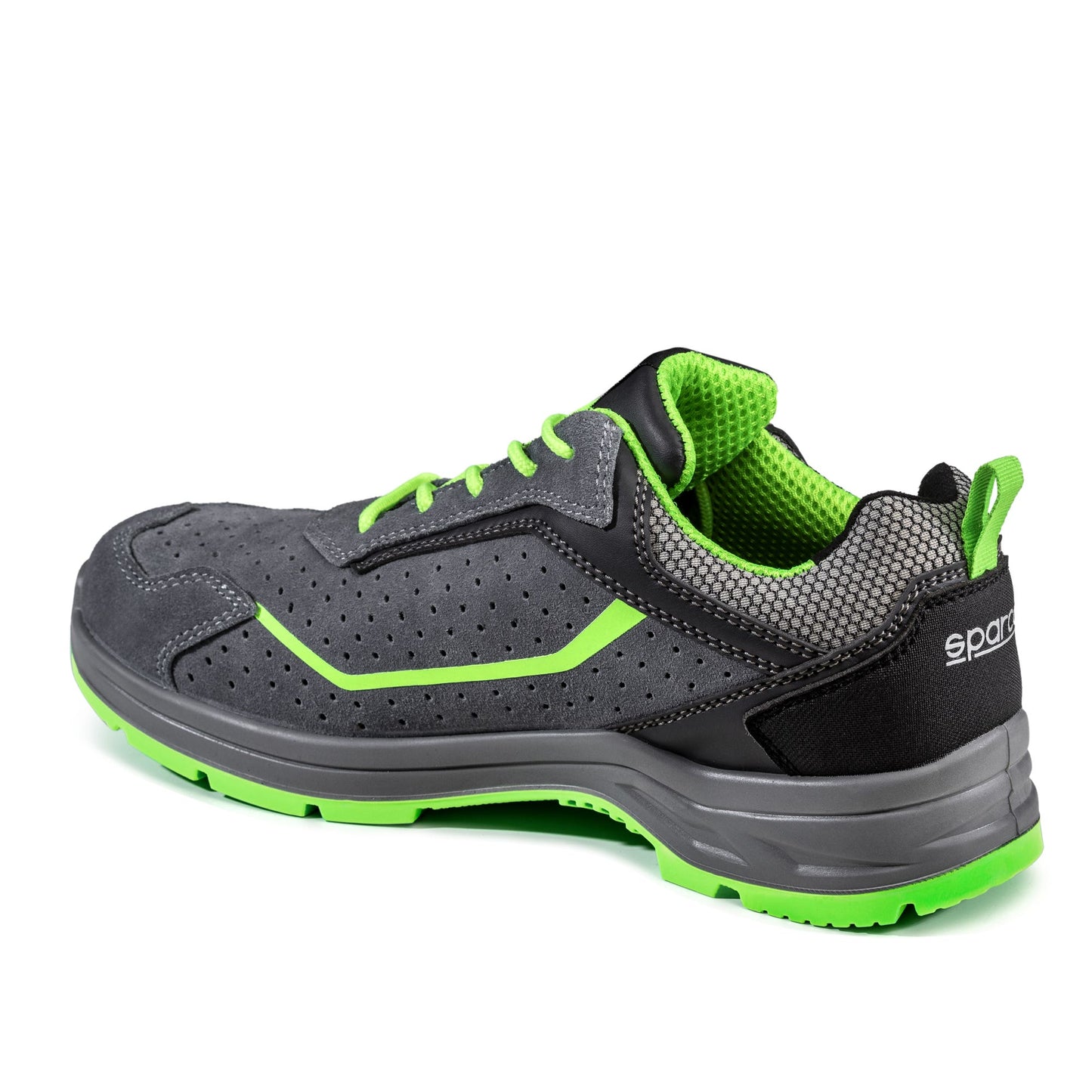 Sparco – Indy Felix S1PS SR FO LG – Safety Shoes – Grey/Green