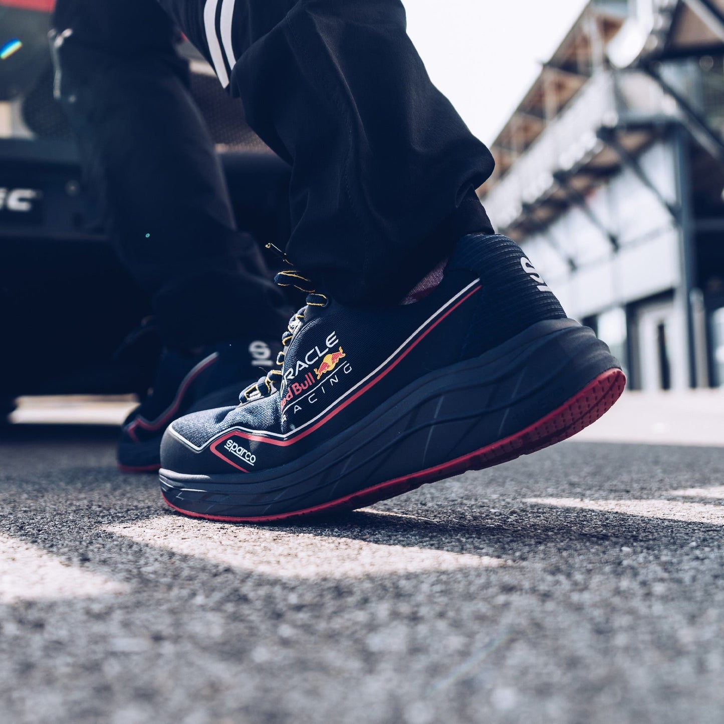 Sparco Werkschoenen S1PS - Milton Oracle Red Bull Racing - Red Bull Racing - Maat 38-48
