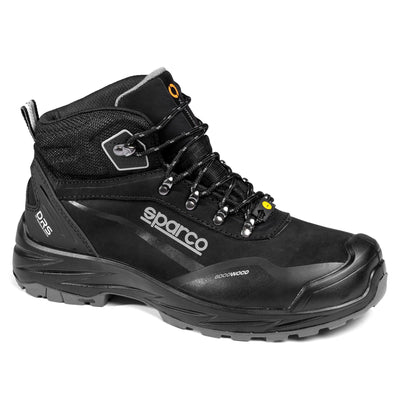 Sparco – Goodwood Dell S7S – BTB0014B0K01 – High-top work shoes – Goodwood – Black – 38-48