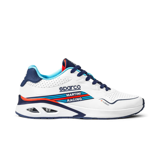 Sparco S-LIGHT MARTINI RACING – Casual Sneakers met Air Cushion in Iconische Martini Racing Livery