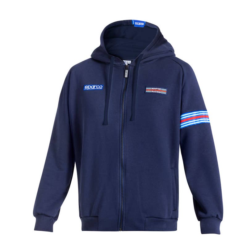 Sparco Vest with Hood Martini Racing