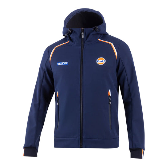 Sparco – Gulf SL Softshell Jacket with Hood – BMJ0004S – Gulf Softshell Jacket – Black