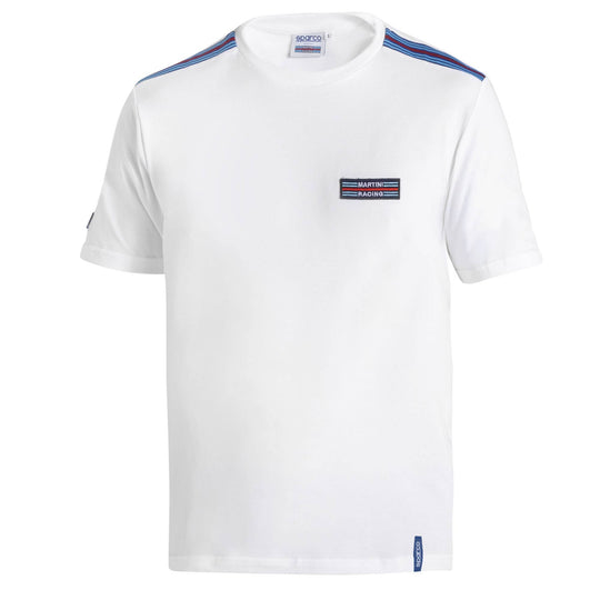 Sparco Martini Racing Martini Racing Top Stripes T-Shirt - Marineblauw