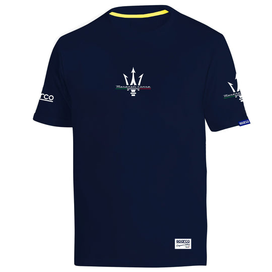 Sparco – T-Shirt Maserati – BML0060 – T-Shirt – Maserati – Navy/White – XS-XXXL