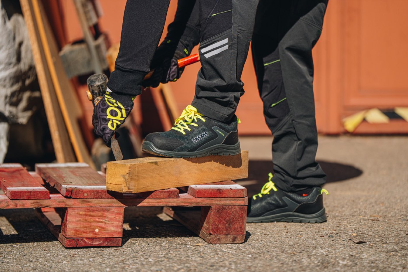 Sparco Practice op de werkplek