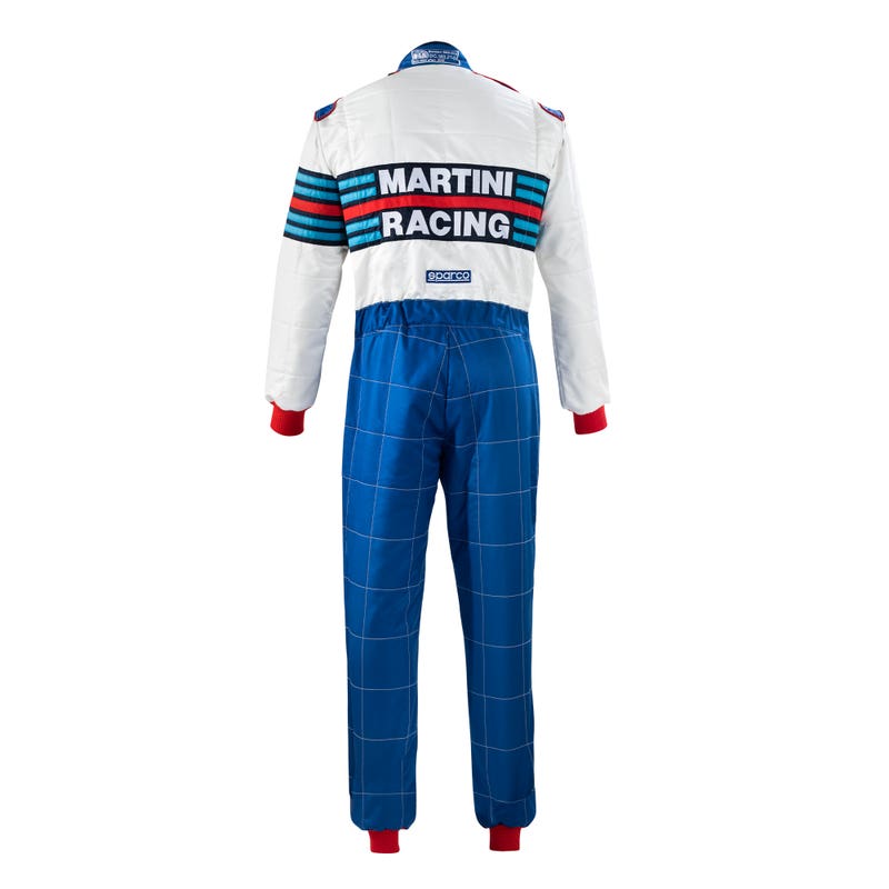 Sparco Racepak Competition R567 Martini Racing 001144MR Overall Martini Racing - Zijaanzicht