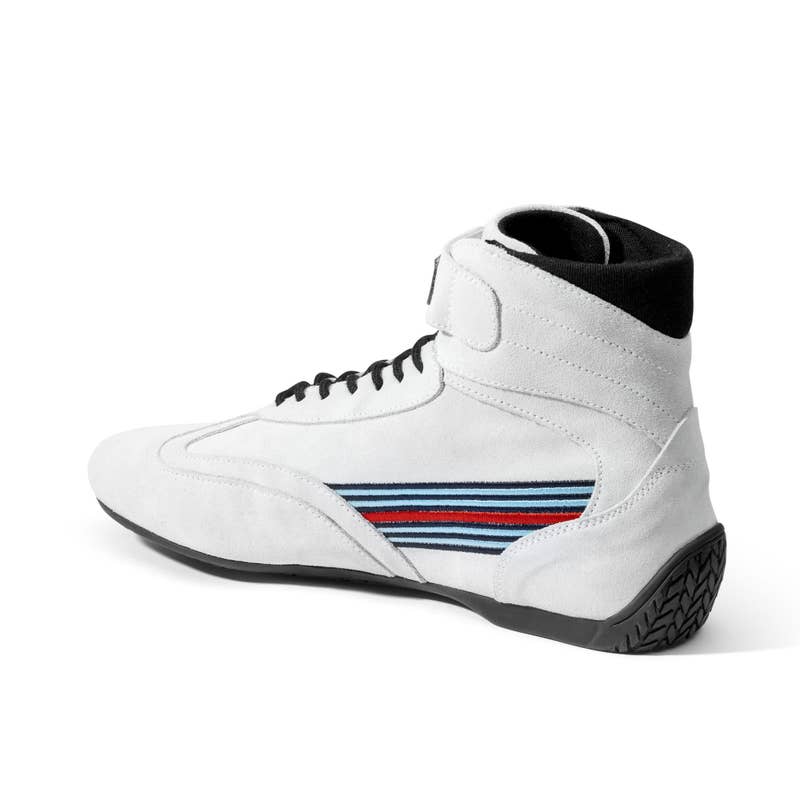 Sparco Top Martini 001287MR Sneakers Top Wit/Marineblauw 37-48 - Achteraanzicht