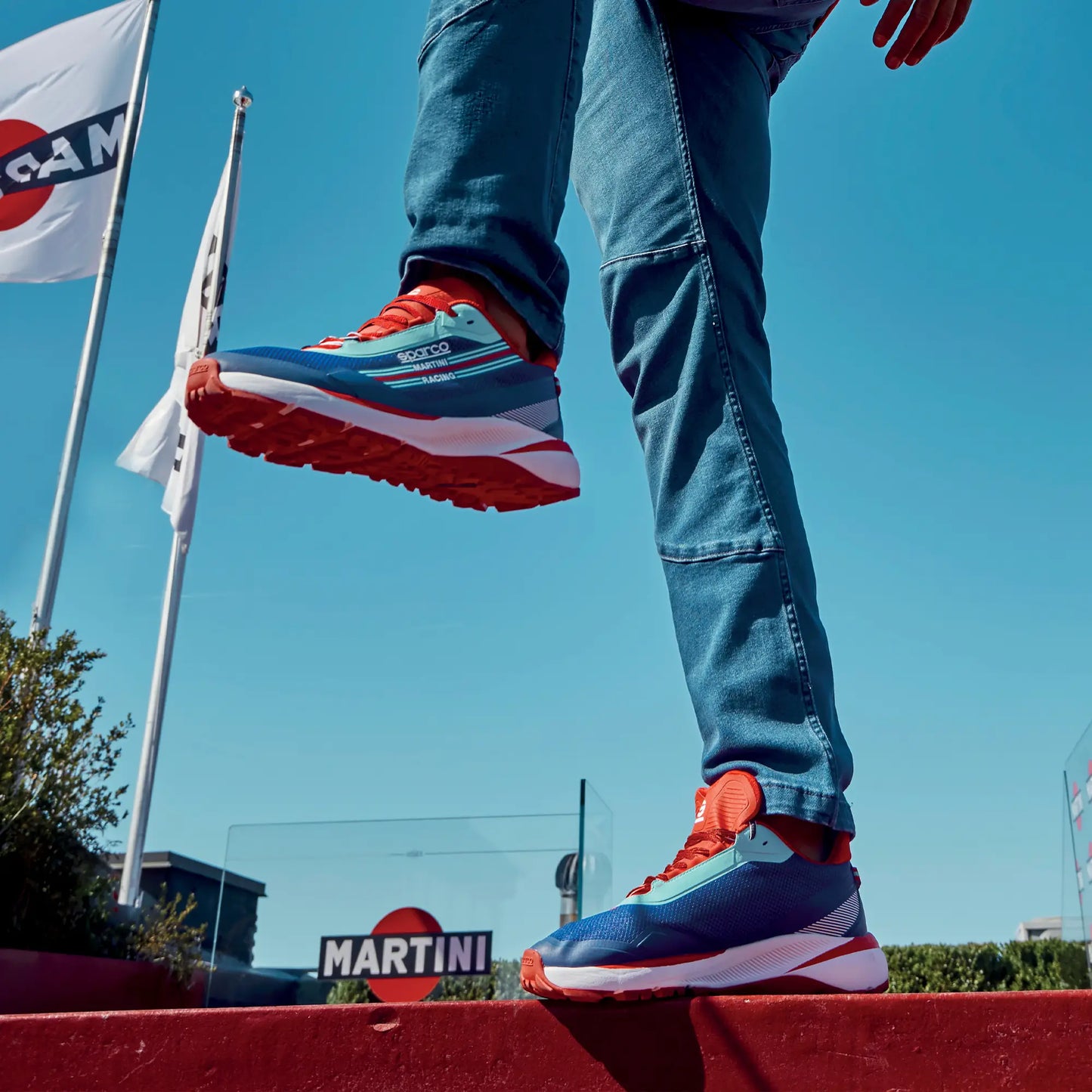 Sparco S-RUN MARTINI RACING – Lightweight Sneakers with Iconic Martini Racing Livery