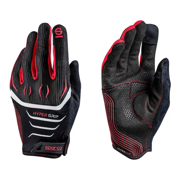 Sparco Handschoenen Hypergrip 002094NR Handschoenen Zwart/Rood - Hoofdafbeelding