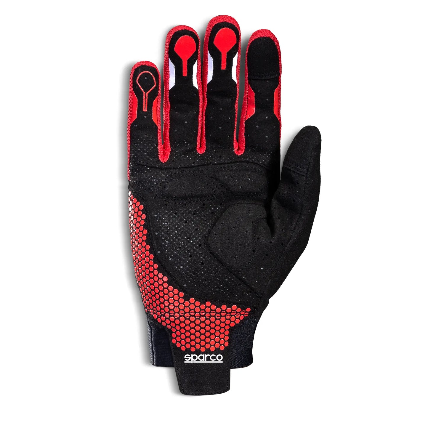 Sparco – Handschoenen Hypergrip+ – Sim Racing Handschoenen - Sport Gloves - Blauw/Geel/Groen/Rood