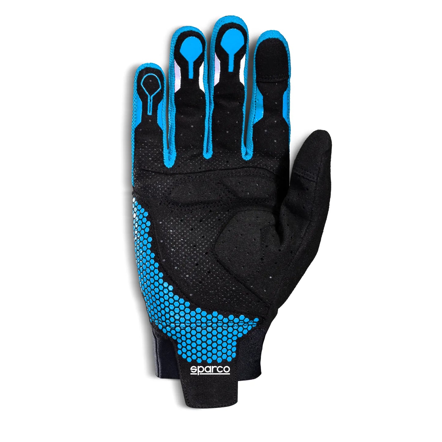 Sparco – Handschoenen Hypergrip+ – Sim Racing Handschoenen - Sport Gloves - Blauw/Geel/Groen/Rood