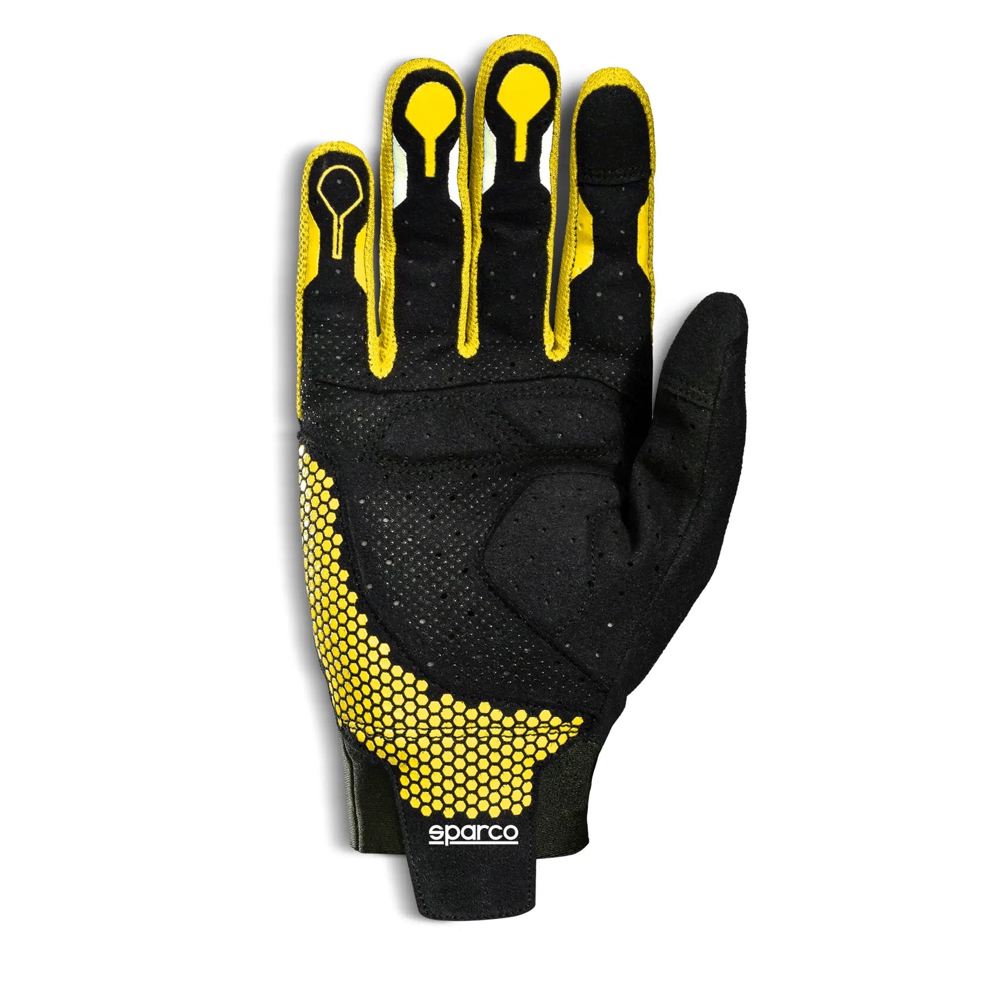 Sparco – Handschoenen Hypergrip+ – Sim Racing Handschoenen - Sport Gloves - Blauw/Geel/Groen/Rood