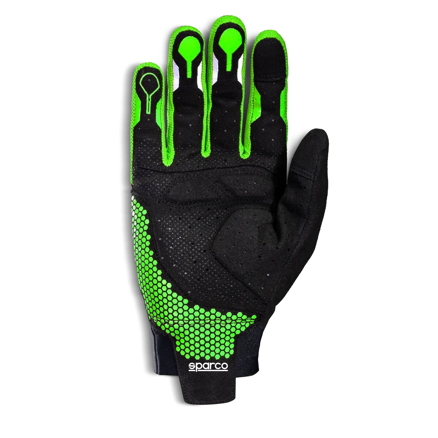 Sparco – Handschoenen Hypergrip+ – Sim Racing Handschoenen - Sport Gloves - Blauw/Geel/Groen/Rood
