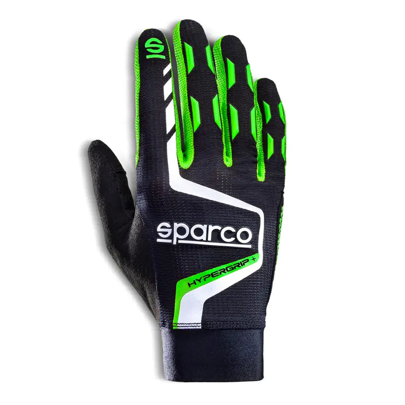 Sparco – Handschoenen Hypergrip+ – Sim Racing Handschoenen - Sport Gloves - Blauw/Geel/Groen/Rood