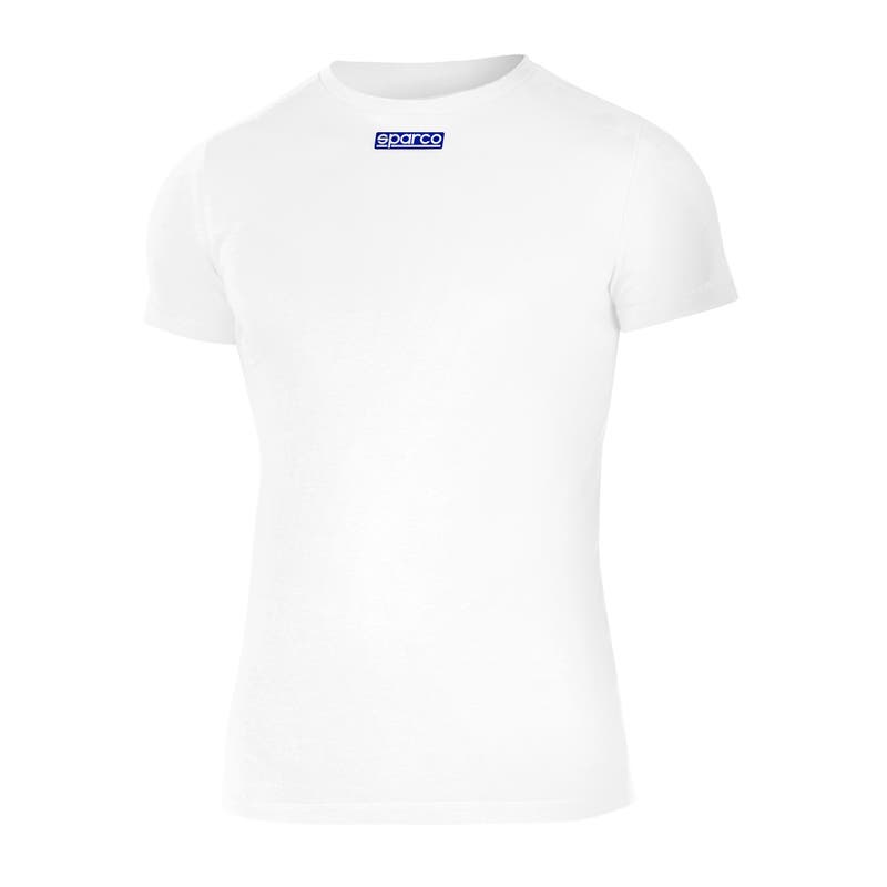 Sparco T-Shirt B-Rookie 100% Katoen 002204 T-Shirt Lifestyle Blauw/Wit/Zwart S-XXL - Hoofdafbeelding