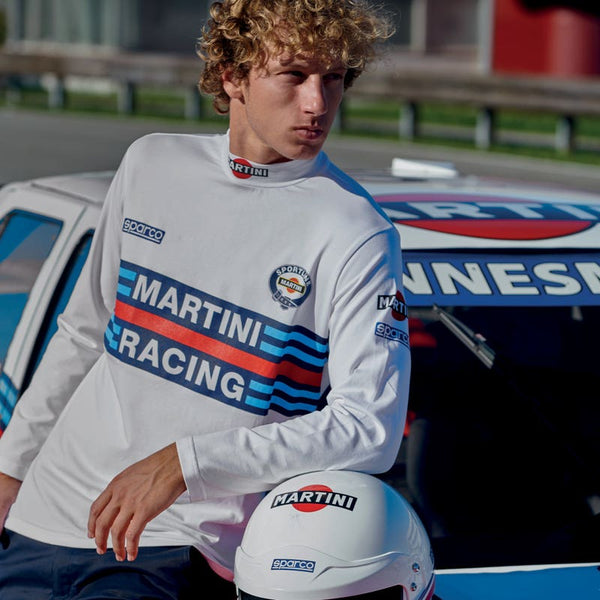 Sparco Coltrui Martini Racing 002206MR Longsleeve Martini Racing Wit - Achteraanzicht