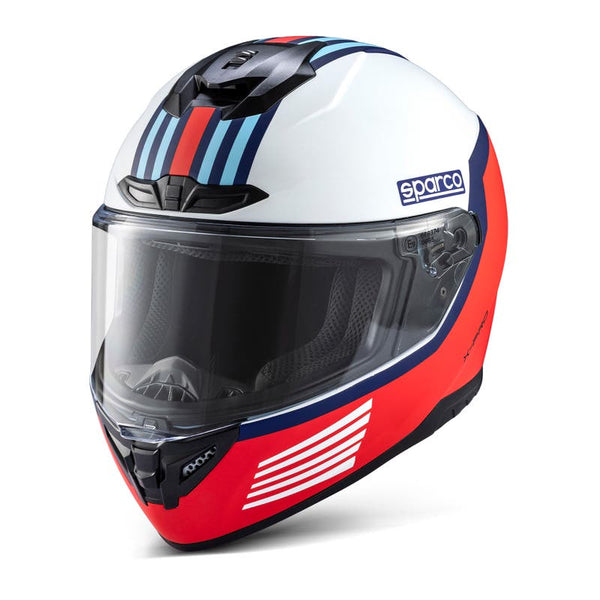 Sparco X-Pro Integraalhelm 003378MR Motorhelm Wit/Martini Racing XS-XXL - Hoofdafbeelding