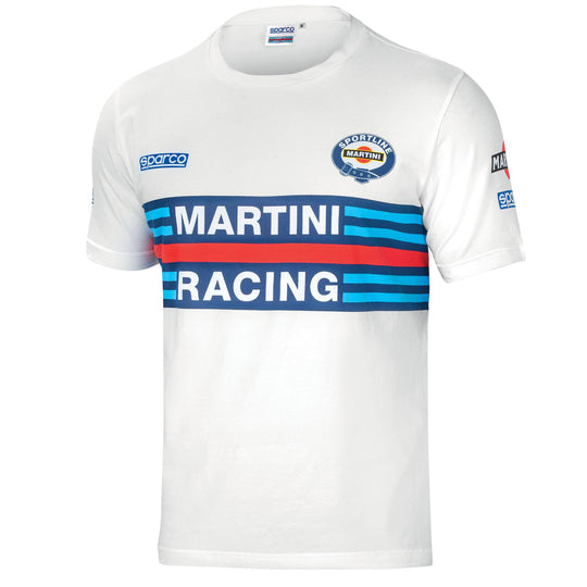 Sparco Martini Racing Martini Racing T-Shirt - Marineblauw/Wit/Zwart