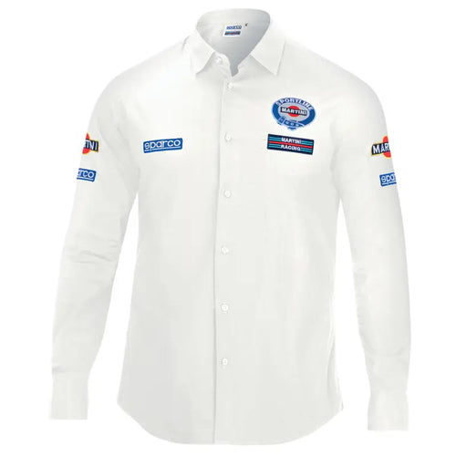 Sparco Martini Racing Overhemd - Wit - maat L
