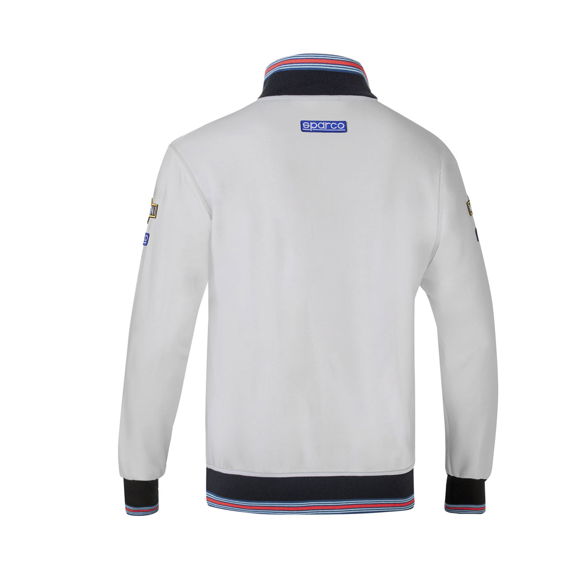 Sparco Full Zip Martini Racing Sweater - Grey