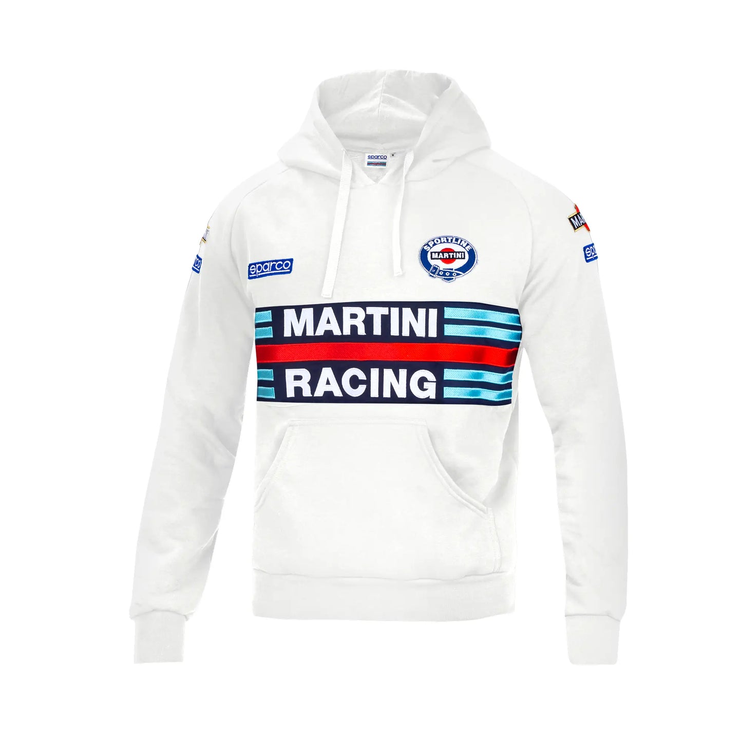 Sparco – Hoodie Women Martini Racing – 01397MR – Hoodie – Martini Racing – White – S-L