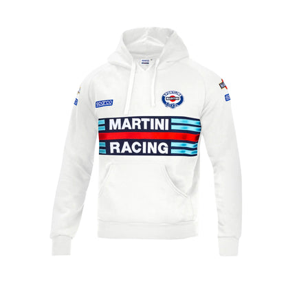 Sparco – Hoodie Women Martini Racing – 01397MR – Hoodie – Martini Racing – White – S-L