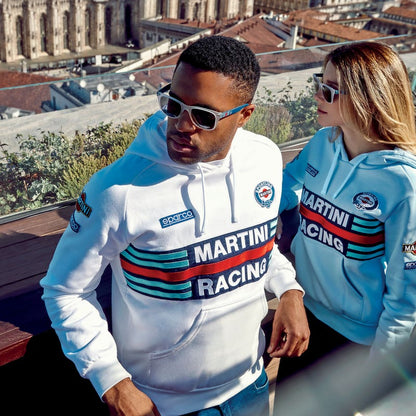 Sparco – Hoodie Women Martini Racing – 01397MR – Hoodie – Martini Racing – White – S-L